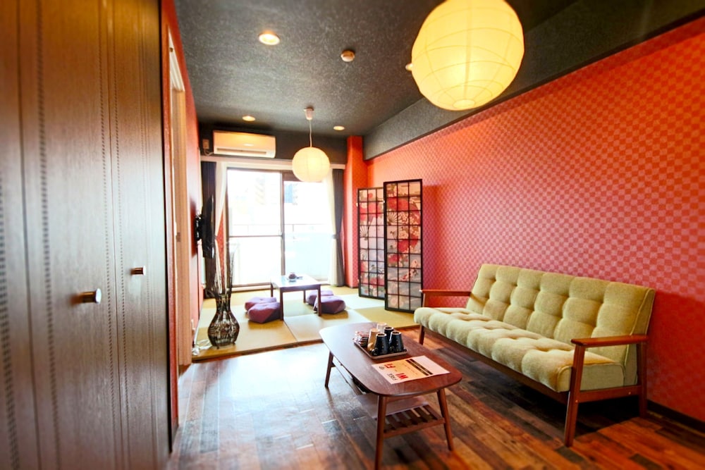 COZY & CLEAN FAMILY APT WITH TATAMI TENJINBASHI 大阪