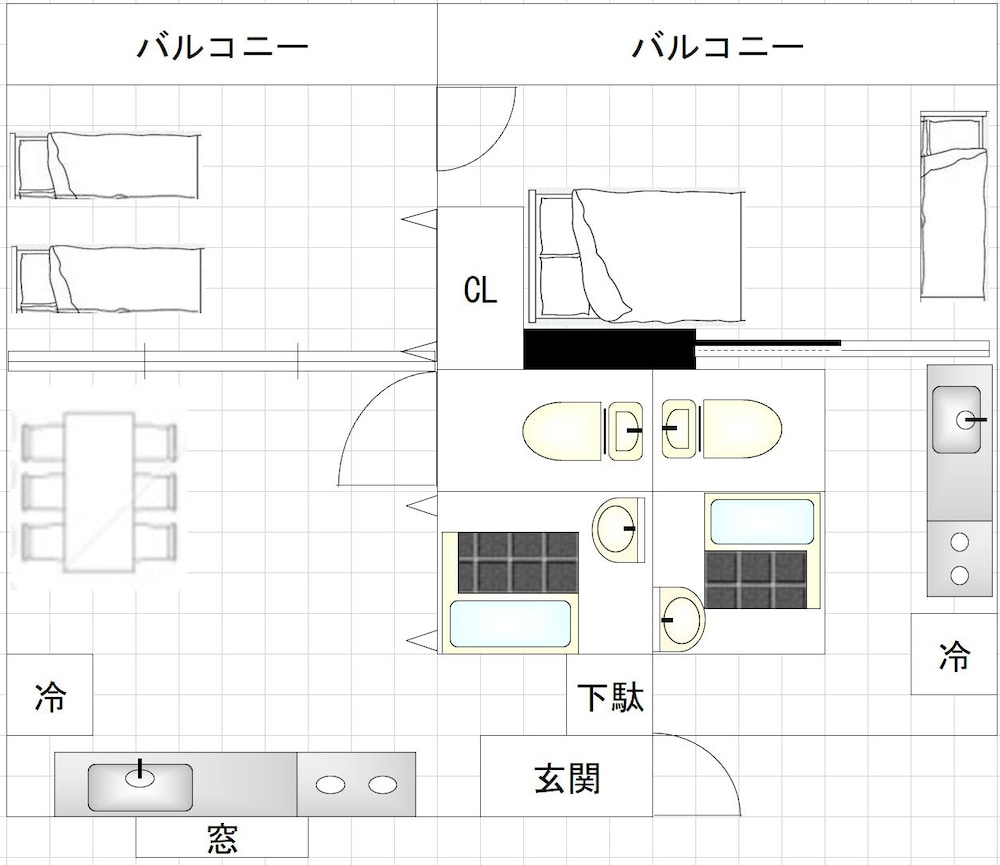 AFP APARTMENT HOTEL 難波高津 (日本橋駅前) 大阪