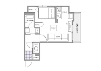 CHIYO APARTMENT 305 福岡