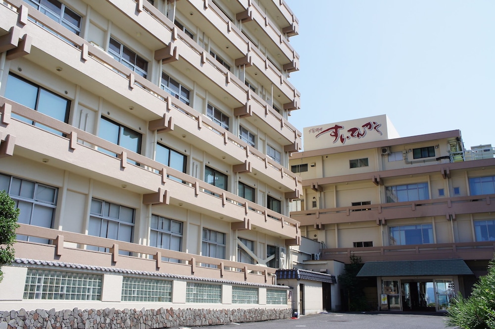 夕景湖畔 すいてんかく 出雲