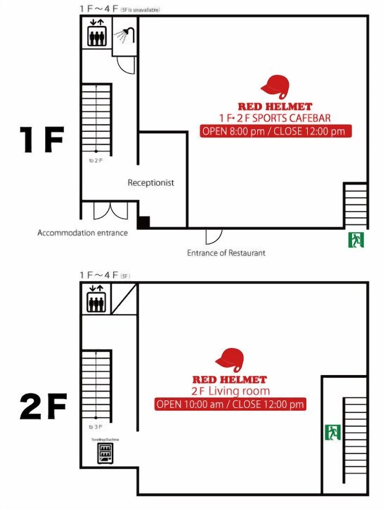 RED HELMET HOUSE&SPORTS BAR HIROSHIMA 広島