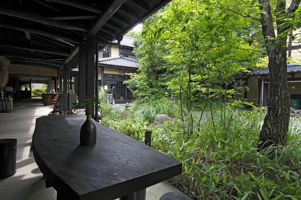 寒の地獄旅館 大分