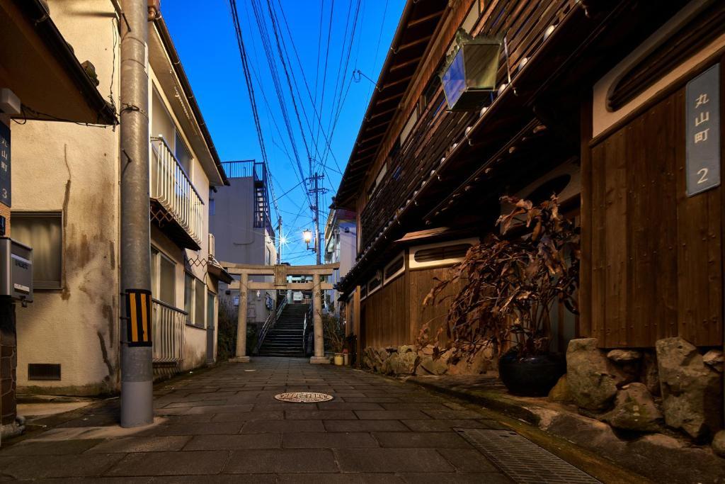 おやど紀伊国屋 丸山町 庭 長崎