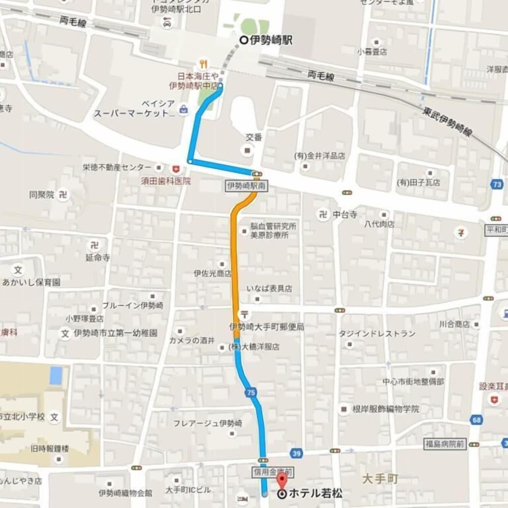 ホテル若松エクセル 前橋